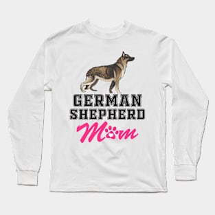 German Shepherd mom Long Sleeve T-Shirt